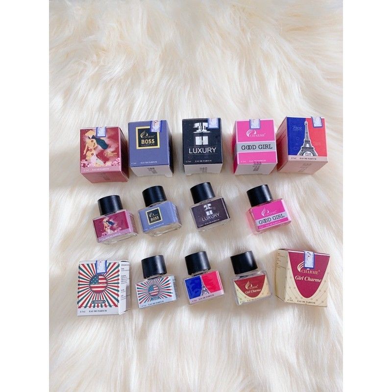 NAY SHOP VỀ 7 MẨU NƯỚC HOA MINI 5GGGG