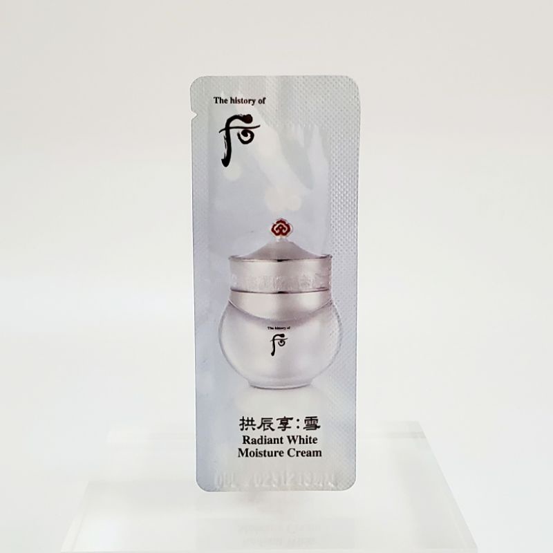 Gói kem dưỡng trắng da ngừa thâm nám Whoo Trắng Radiant White Moisture Cream