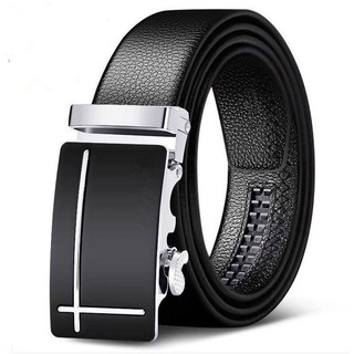[Dây lưng] Thắt Lưng Da Nam BAELLERRY Cao Cấp Khóa Tự Động. Dây Nịt Nam Da Bò 100% Mạ Vàng Bạc Nam Tính Chính Hãng GC35