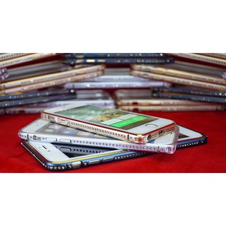 Ốp viền đính đá cao cấp IPhone 6/6S hiệu Coteetci