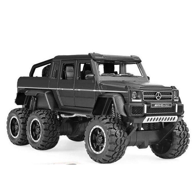 [SALE30% - FREESHIP] Mô hình xe Mercedes G63 6x6 1:28 ĐỒ CHƠI CAO CẤP KHÔNG CHÌ