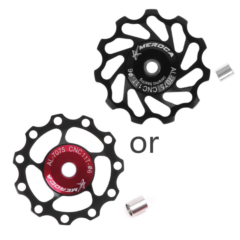 Vòng Bi 11T 4 Màu Bằng Hợp Kim Nhôm Cho Bánh Sau Xe Đạp Jockey Pul