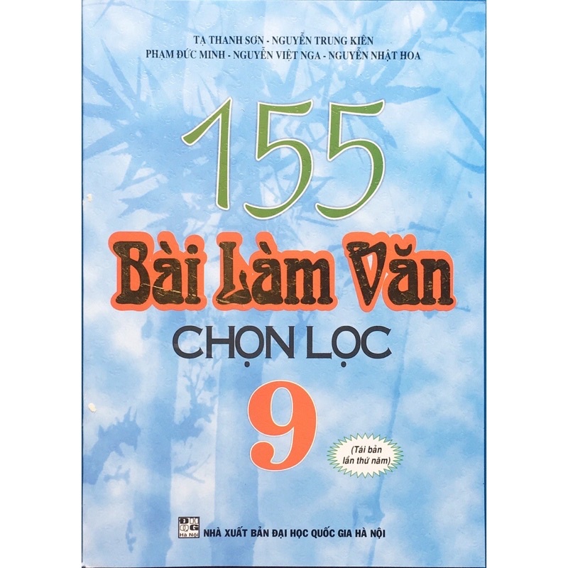 Sách - 155 Bài Làm Văn Chọn Lọc Lớp 9