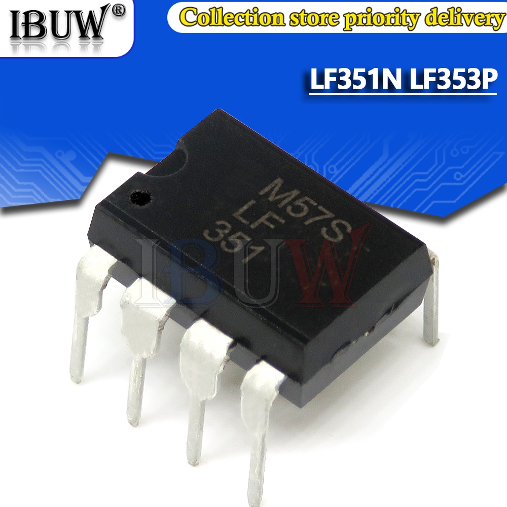 Bộ 10 Chip LF351N LF353P LF351 LF353 DIP8 DIP-8