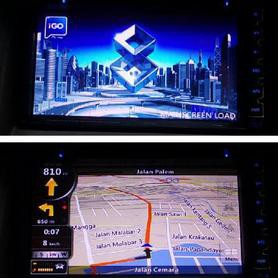 Đầu Dò Gps 2din + Dvd Cho Xe Hơi