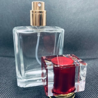 Chai Chiết Nước Hoa 50ml Nắp Vuông Nhiều Màu