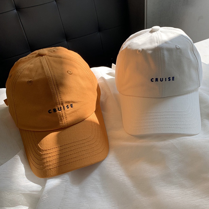 Mũ Lưỡi Trai Unisex Thêu Chữ Phong Cách