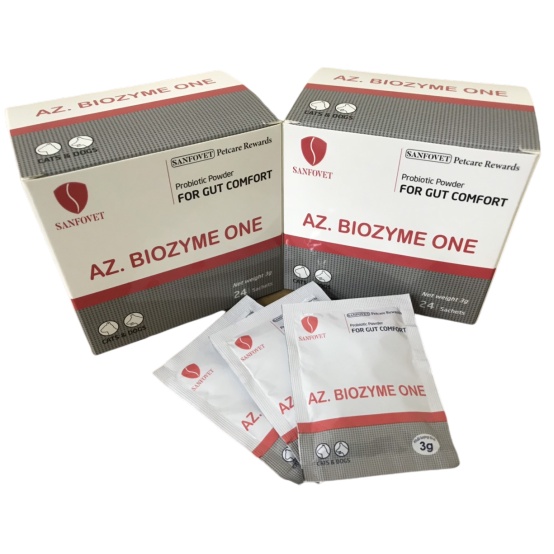 PVN317 - Men tiêu hoá  Az Biozyme One gói 3g hỗ trợ chức năng  rối loạn tiêu hoá và kích thích ăn ở chó và mèo