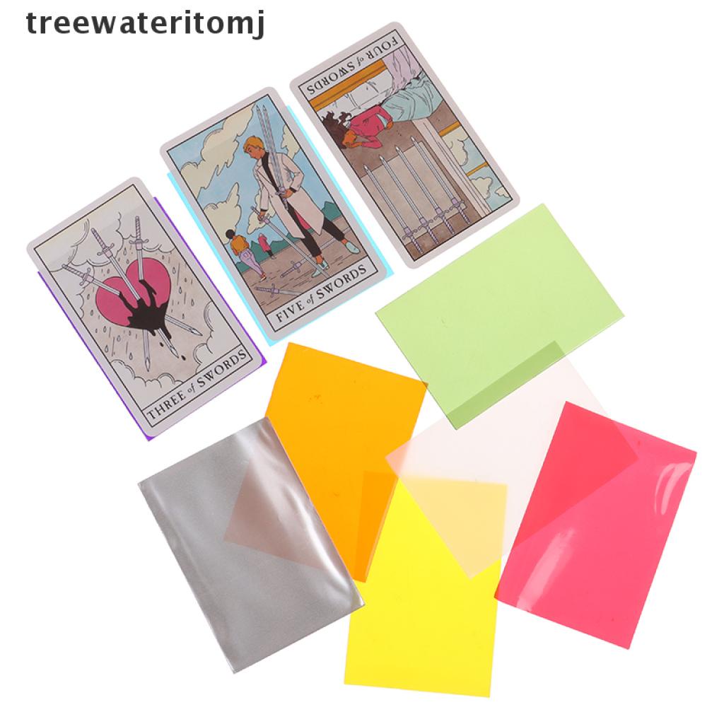 Set 50 Vỏ Bọc Thẻ Chơi Game 62x89mm Nhiều Màu Sắc | BigBuy360 - bigbuy360.vn