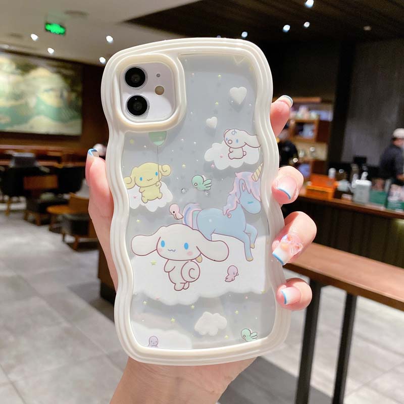 Ốp Điện Thoại TPU Silicon Mềm Chống Bụi Bẩn Chống Sốc In Hình Cún Cho IPhone 13 11 12 Pro Max 7 8 Plus X XR XSMAX