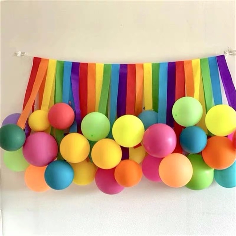 Set bóng bay trang trí sinh nhật phong cách Hàn Quốc