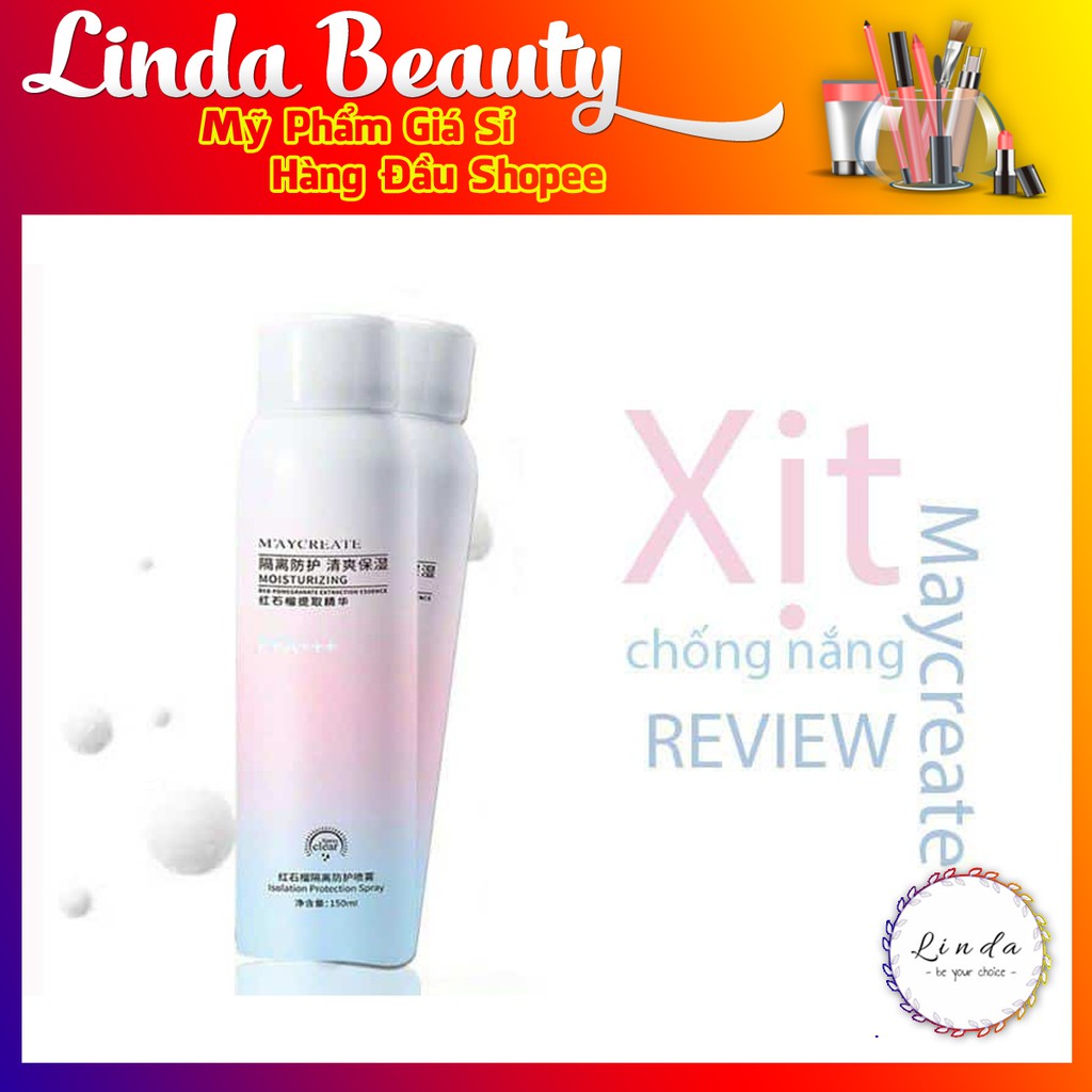 [SHOPEE TRỢ GIÁ] Xịt make up chống nắng hãng Maycreate hàng nội địa Trung | BigBuy360 - bigbuy360.vn