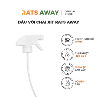 Đầu vòi Chai xịt RATS AWAY