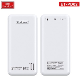 Sạc Dự Phòng Earldom PD-02 10.000mah