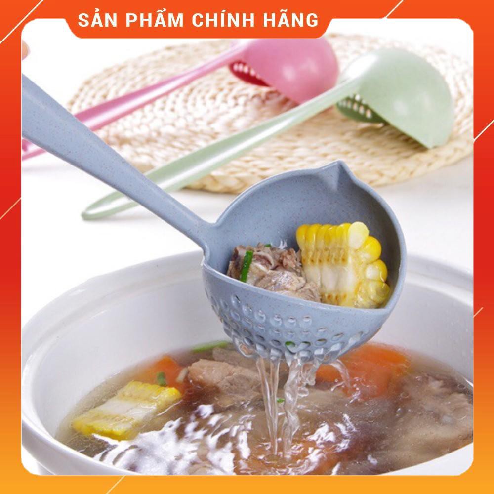 Muôi/Muỗng Múc Canh Lúa Mạch Có Lỗ 2 trong 1 . .