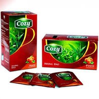 {Hà Nội} Trà Cozy túi lọc  hộp 50g/ 25 túi lọc đủ vị