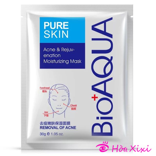 Mặt nạ mask Pure Skin Bioaqua nội địa Trung | Thế Giới Skin Care