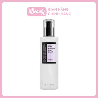 TẨY DA CHẾT COSRX AHA 7 WHITEHEAD POWER LIQUID 100ml - Hàn Quốc chính hãng