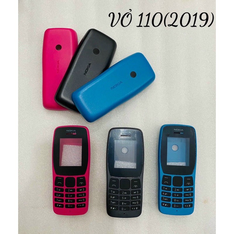 Bộ vỏ phím Nokia 110 2019