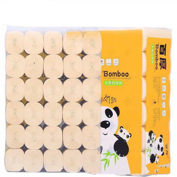 40 CUỘN GIẤY ĂN GẤU TRÚC CAO CẤP (chất lượng- cao giá tốt)