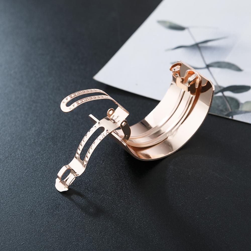 JARRED Kẹp Tóc Đuôi Ngựa Bằng Kim Loại Hình Sao Biển Đơn Giản Cho Nữ Giá Đỡ