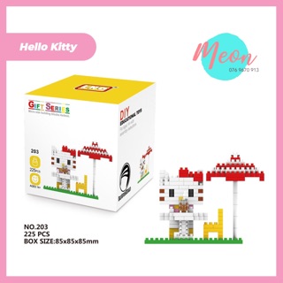 Xếp hình Hello Kitty - Miniblock lego hello kitty size S