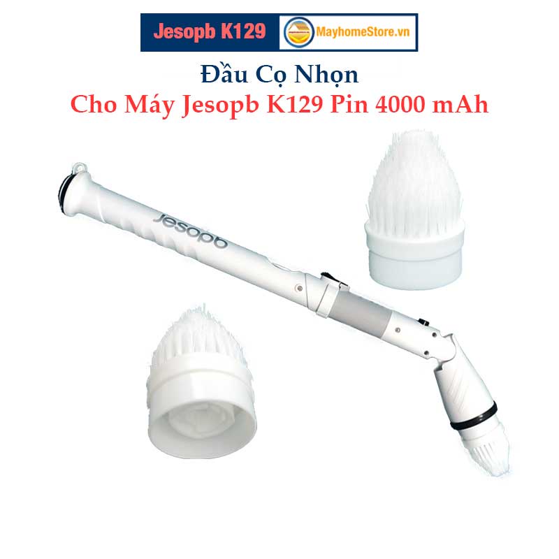 Đầu Cọ Nhọn Cho Máy Cọ Rửa Vệ Sinh Nhà Tắm Jesopb K129 Pin 4000 mAh