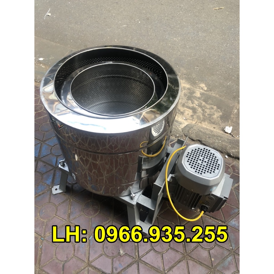 Máy vắt ly tâm 2 lồng inox vắt siêu kiệt các nguyên liệu