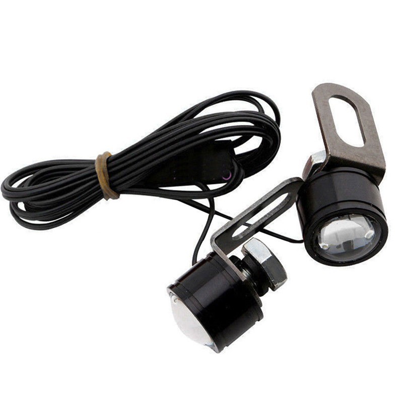 Bộ 2 đèn pha LED gắn xe máy hỗ trợ giữ an toàn