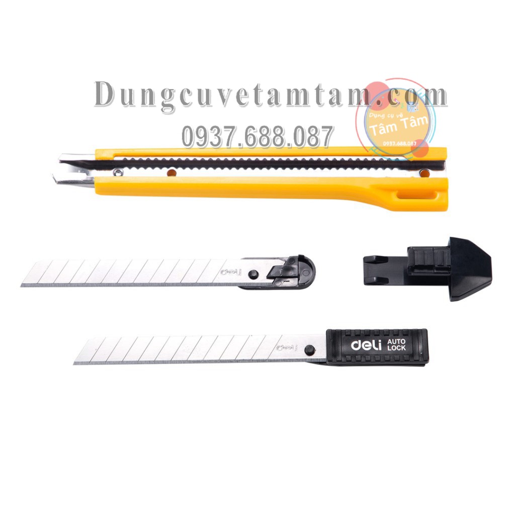 -Dao rọc giấy Deli, Dao Deli 45 độ mã hàng E2031