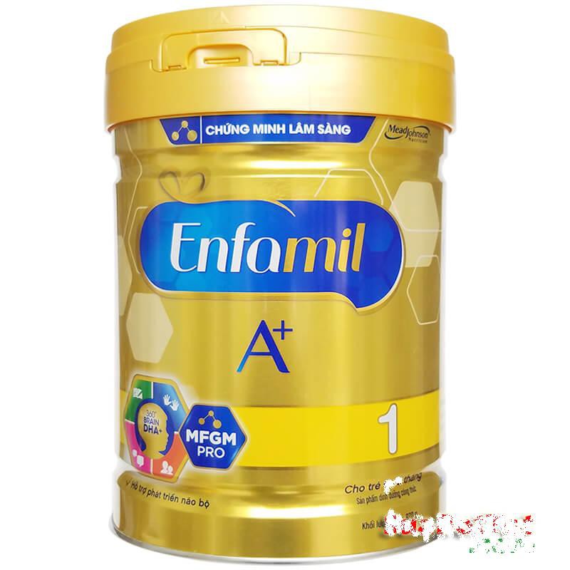 SỮA BỘT ENFAMIL A+ số 1 830G