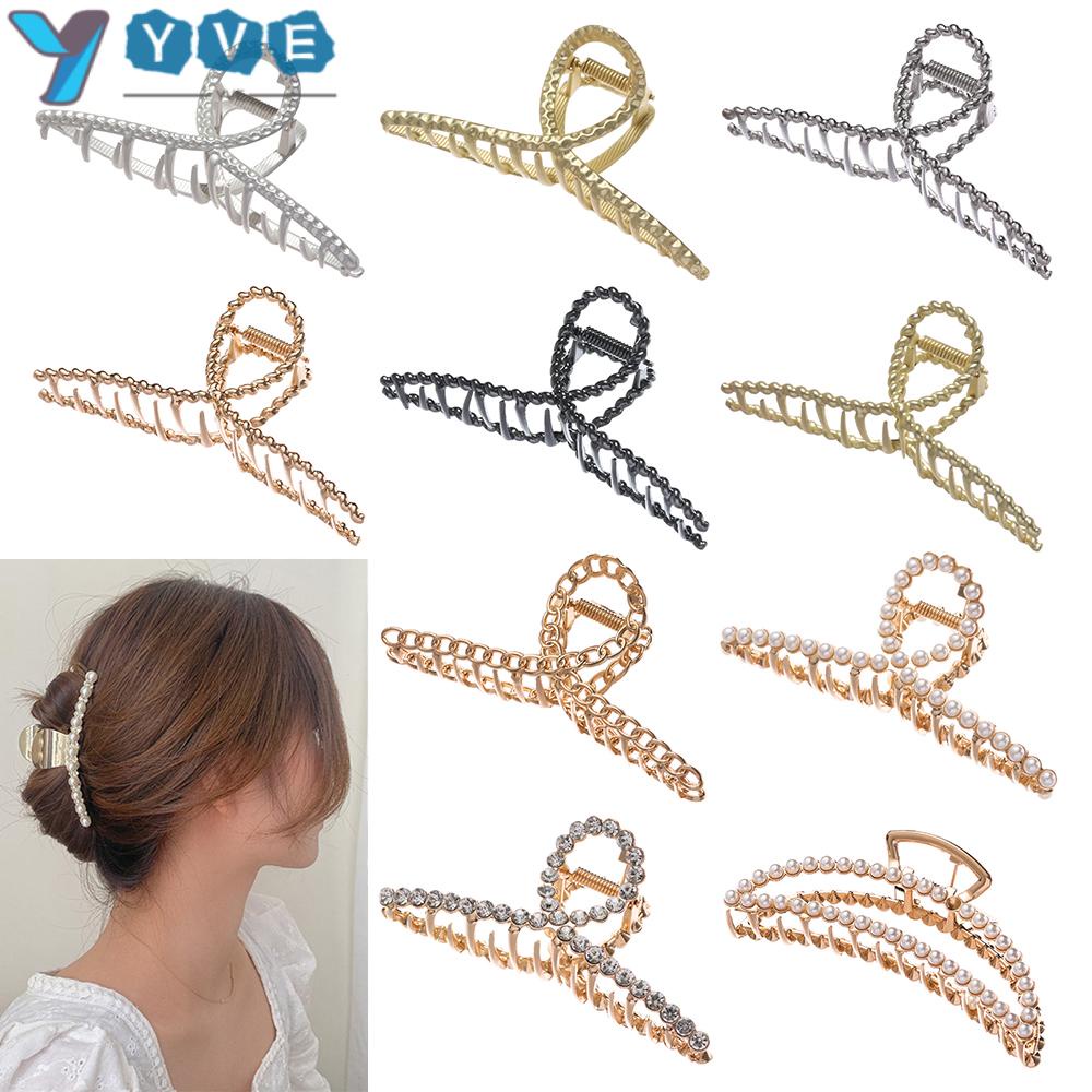 Kẹp Tóc Đính Ngọc Trai Thời Trang Dành Cho Nữ