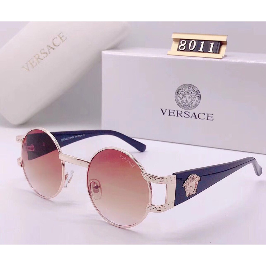 💯❤MẮT KÍNH THỜI TRANG❤💥 HOT VERSACE NAM NỮ S5055 💘❤ GỌNG NHỰA💛💛 SIÊU SANG CHẢNH❤💯TRÒNG TRÒN POLAROID