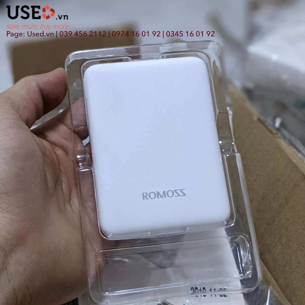 Pin Sạc Dự Phòng ROMOSS Pure 5 Compact 5000mAh Mini  | USEDVN | BigBuy360 - bigbuy360.vn