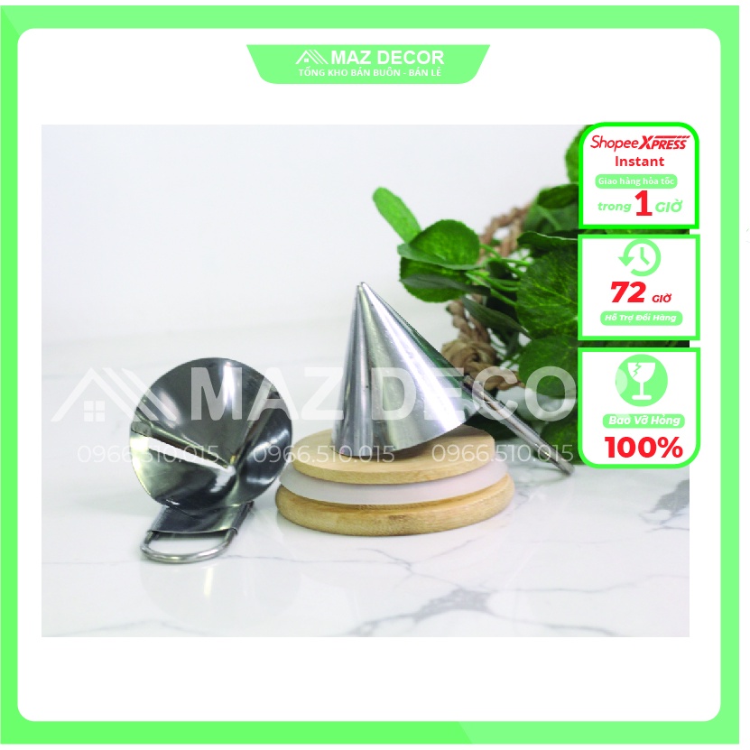 [Sỉ] Dụng Cụ Xoáy Tỉa Hoa Cà Rốt Inox Đẹp Giá Rẻ Tiện Dụng