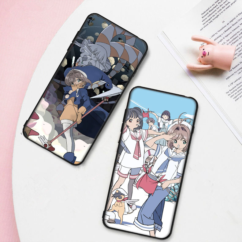 2021 Boutique Phone Case Xiaomi Mi 9 10 10T Mix 2S MAX 3 Poco M3 X3 F2 NFC Lite Pro Soft Silicone Cover Card Captor Sakura