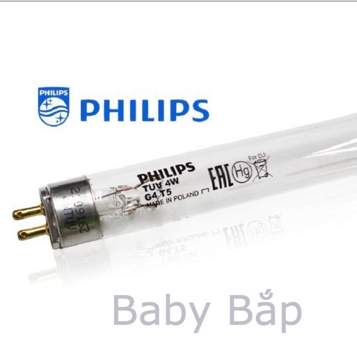 Bóng đèn UV Philips dùng máy tiệt trùng sấy khô UV Fatzbaby (bóng đèn cực tím Phillips)