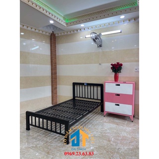 Giường sắt mỹ nghệ đại thành cao cấp nhiều màu , nhiều kích thước