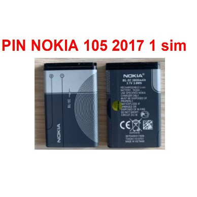 PIN NOKIA 105 2017 1 sim