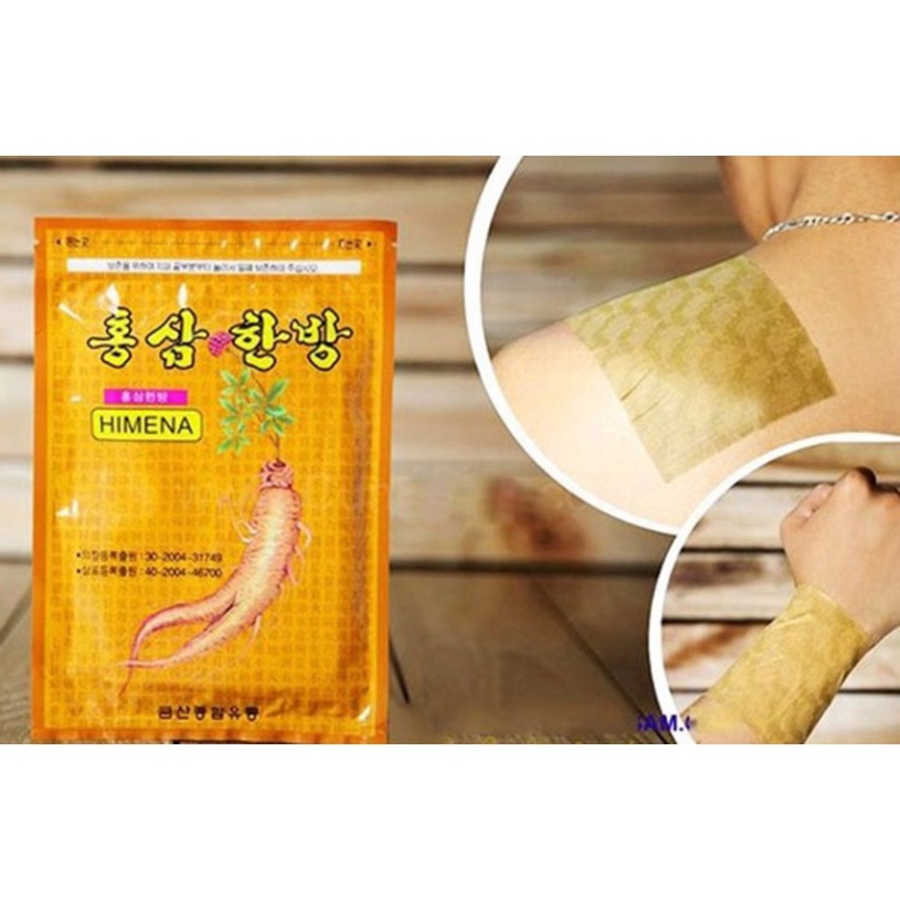 Miếng Dán Hồng Sâm Miếng Dán Hồng Sâm Himena | BigBuy360 - bigbuy360.vn