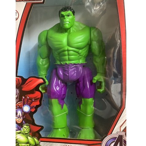 Đồ chơi siêu nhân hulk người khổng lồ xanh biết di chuyển và phát âm thanh