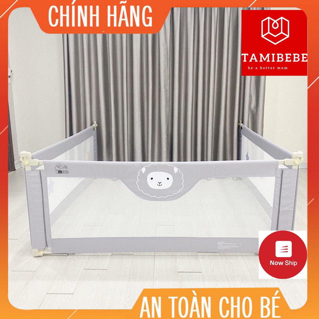 Thanh chắn giường cho bé Umoo quây bốn góc giường chặn giường - TAMIBEBE