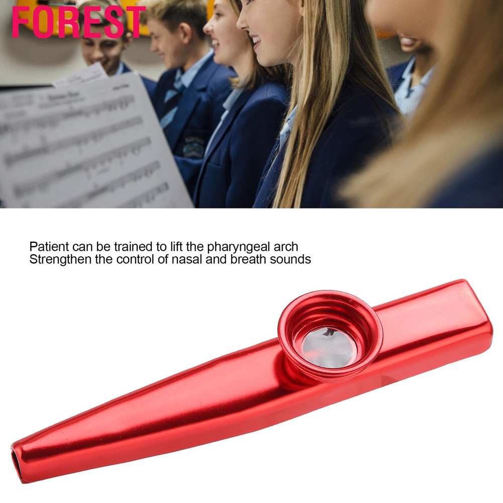 Forest Kazoos Musical Instruments Mouth Muscle Training Pronunciation Kazoo for Music Lovers