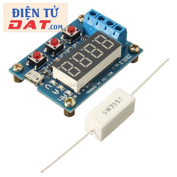 Mạch test pin Li-on 18650 1.5V-12V