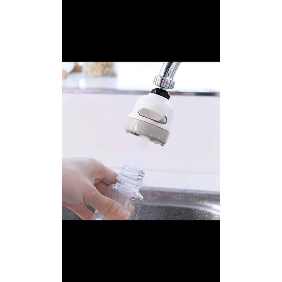 Đầu vòi nước tăng áp bồn rửa chén bát đĩa 3 chế độ xoay 360 độ tiện dụng ( tuyển khách sỉ)