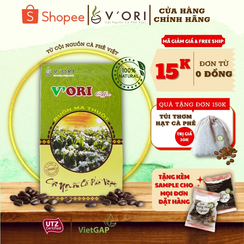 150G Cà Phê Bột Pha Phin AMA: (SỨC MẠNH NGƯỜI CHA)
