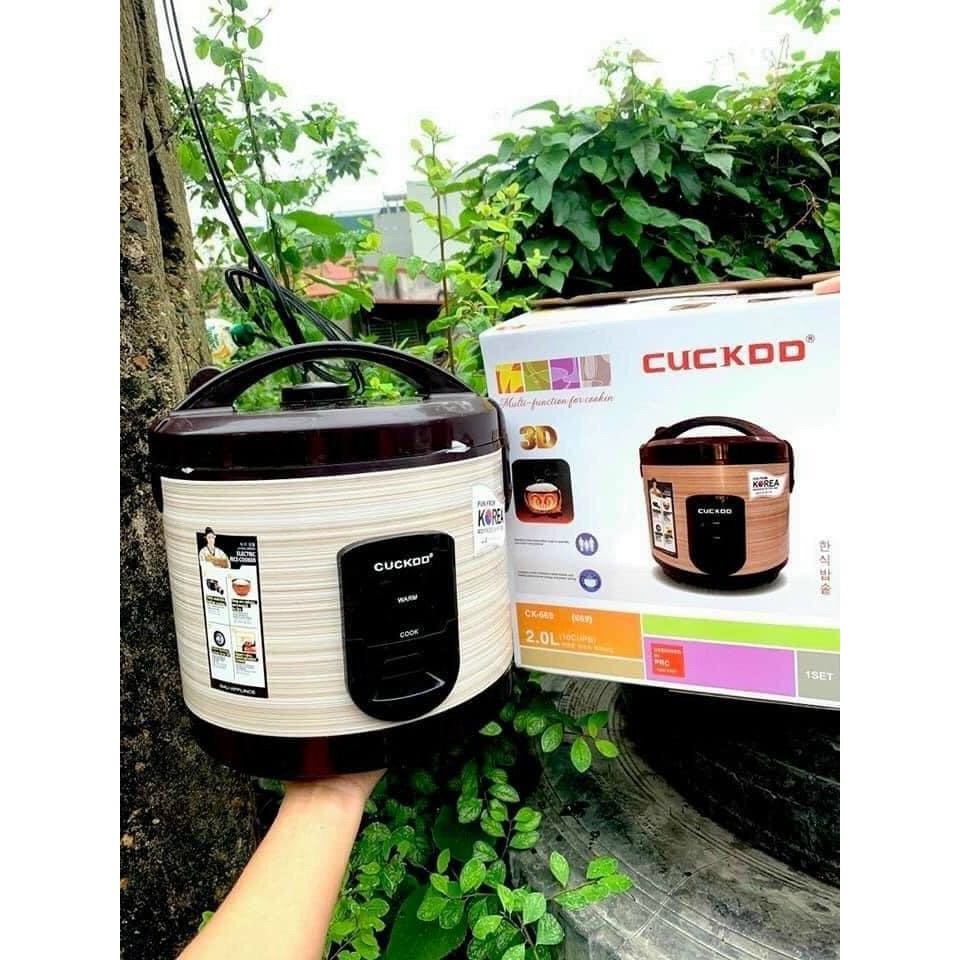 [Mã 154ELSALE2 giảm 7% đơn 300K] Nồi Cơm Điện Cuckoo CK 669 Dung Tích 2 Lít, Lòng Siêu Dày Cơm Ngon