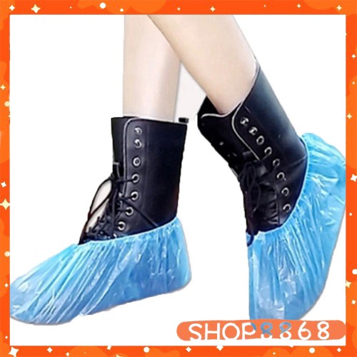 Bọc giày nilon đi mưa chống thấm nước (1 đôi) - shop8868
