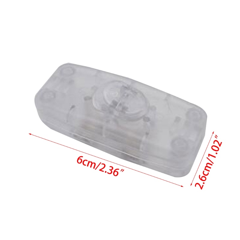 Công Tắc 2A 250V 2 Gang Cab Dành Cho Đèn Led Để Bàn