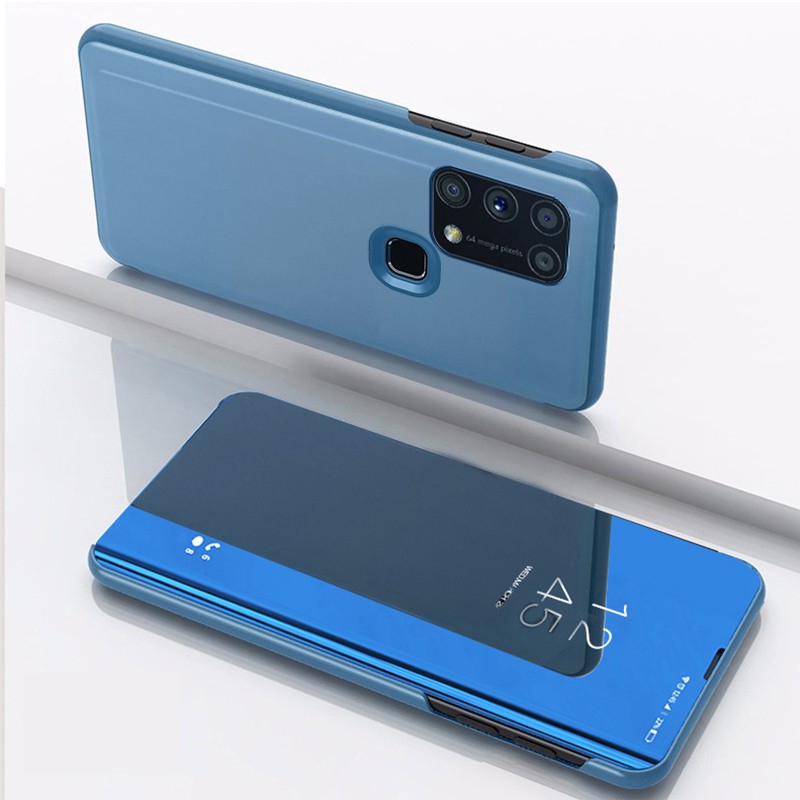 Bao da điện thoại mặt kính chống sốc thông minh cho SAMSUNG GALAXY M31